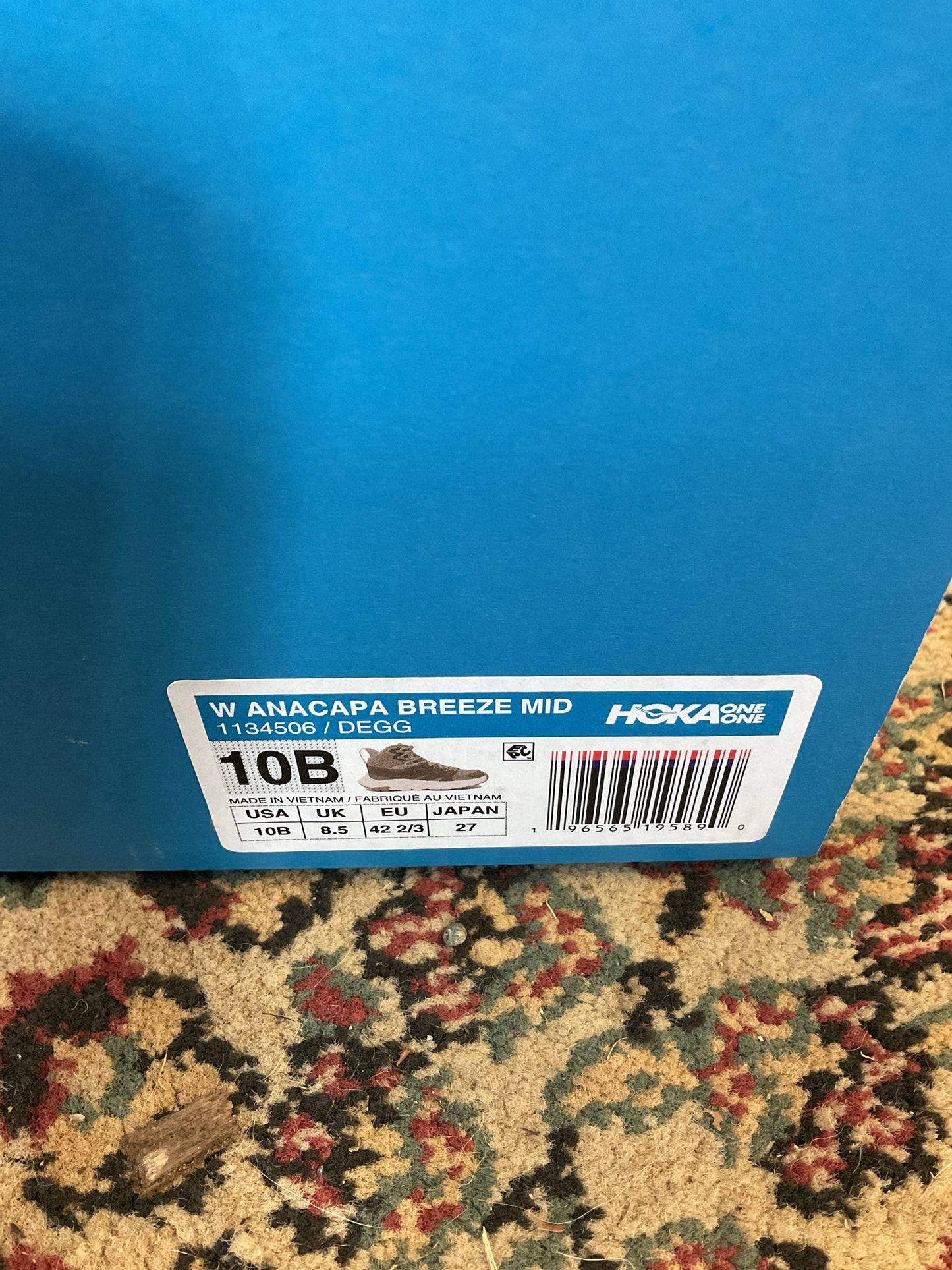 Hoka Anakapa Breeze Mid GTX Hiking Boots Women's 10