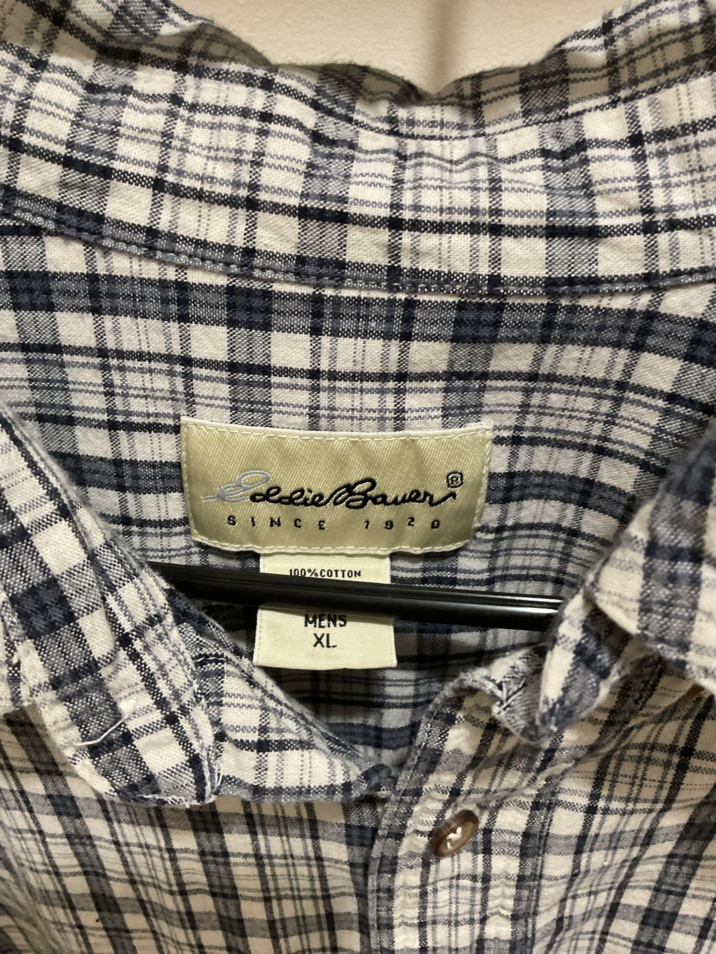 Eddie Bauer Long Sleeve Shirt Men's XL