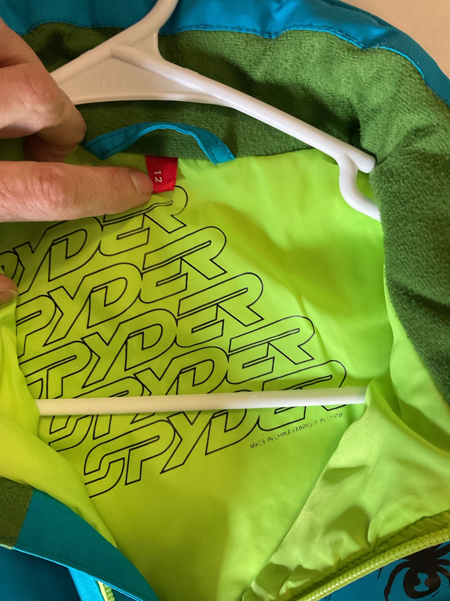 Spyder Snow Jacket Boy's 12