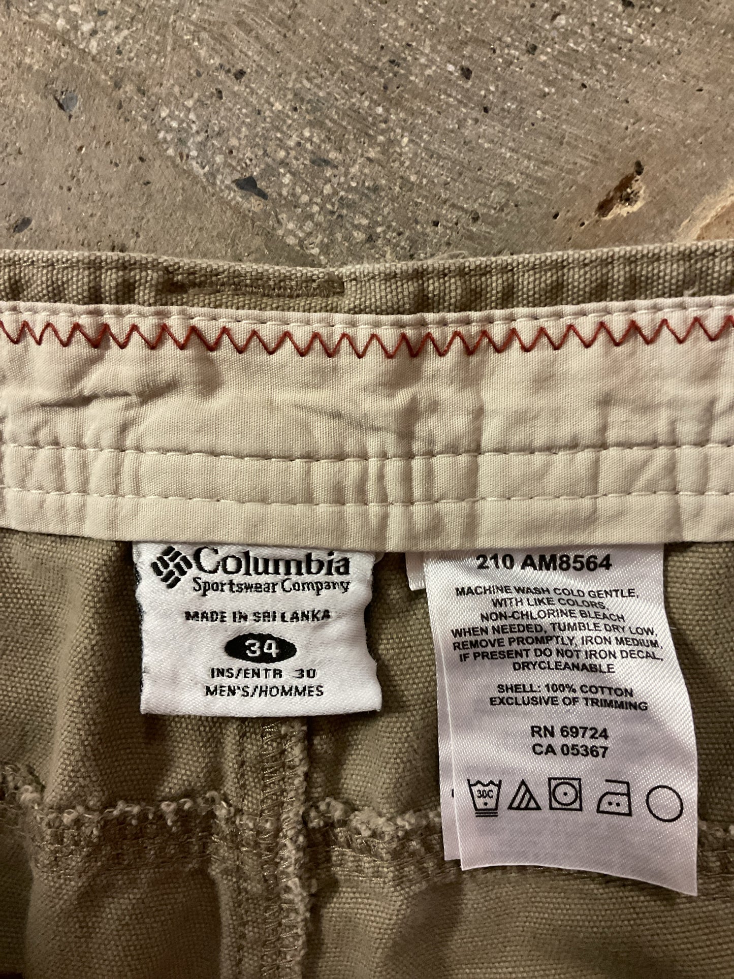 Columbia Pants Men's 34