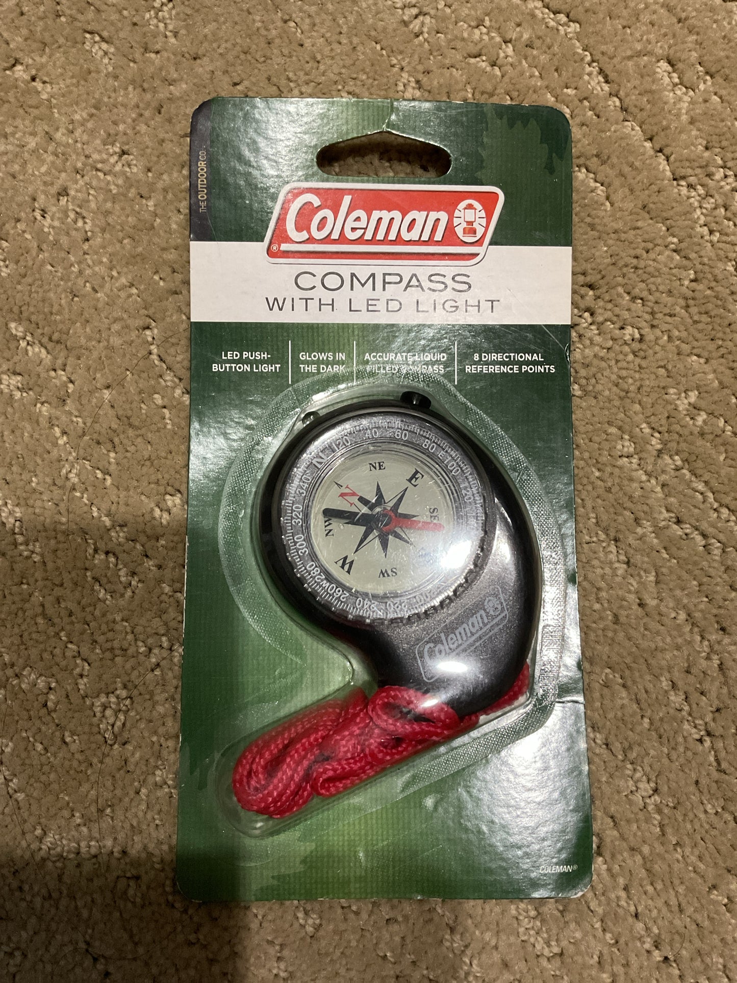Coleman Compass with LED Light