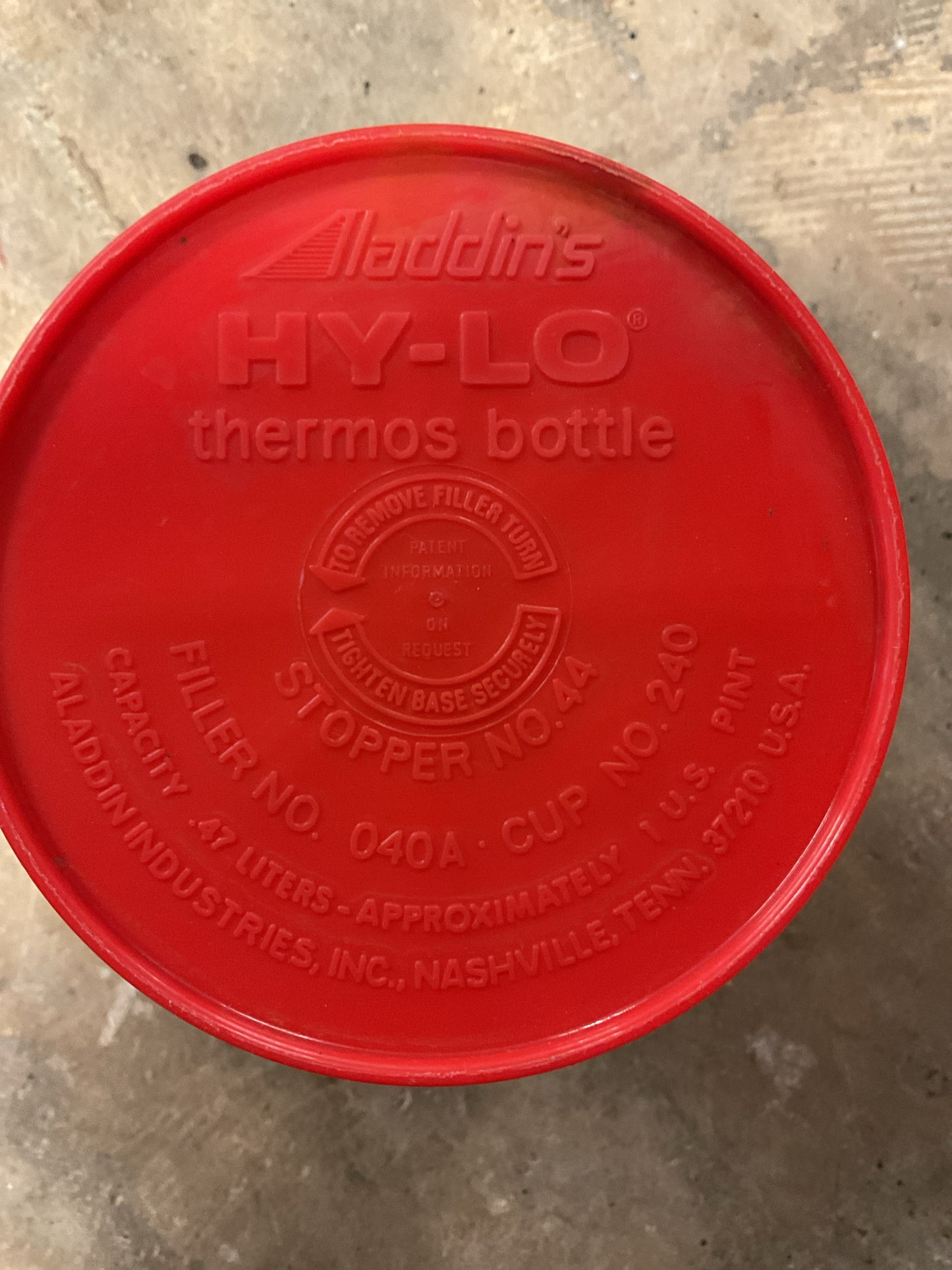 Aladdin's Brown Bagger Food Thermos