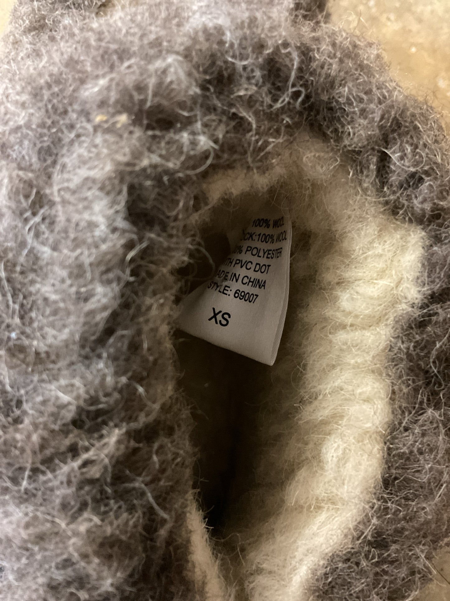 The Company Store Wool Camp Slippers Women's XS