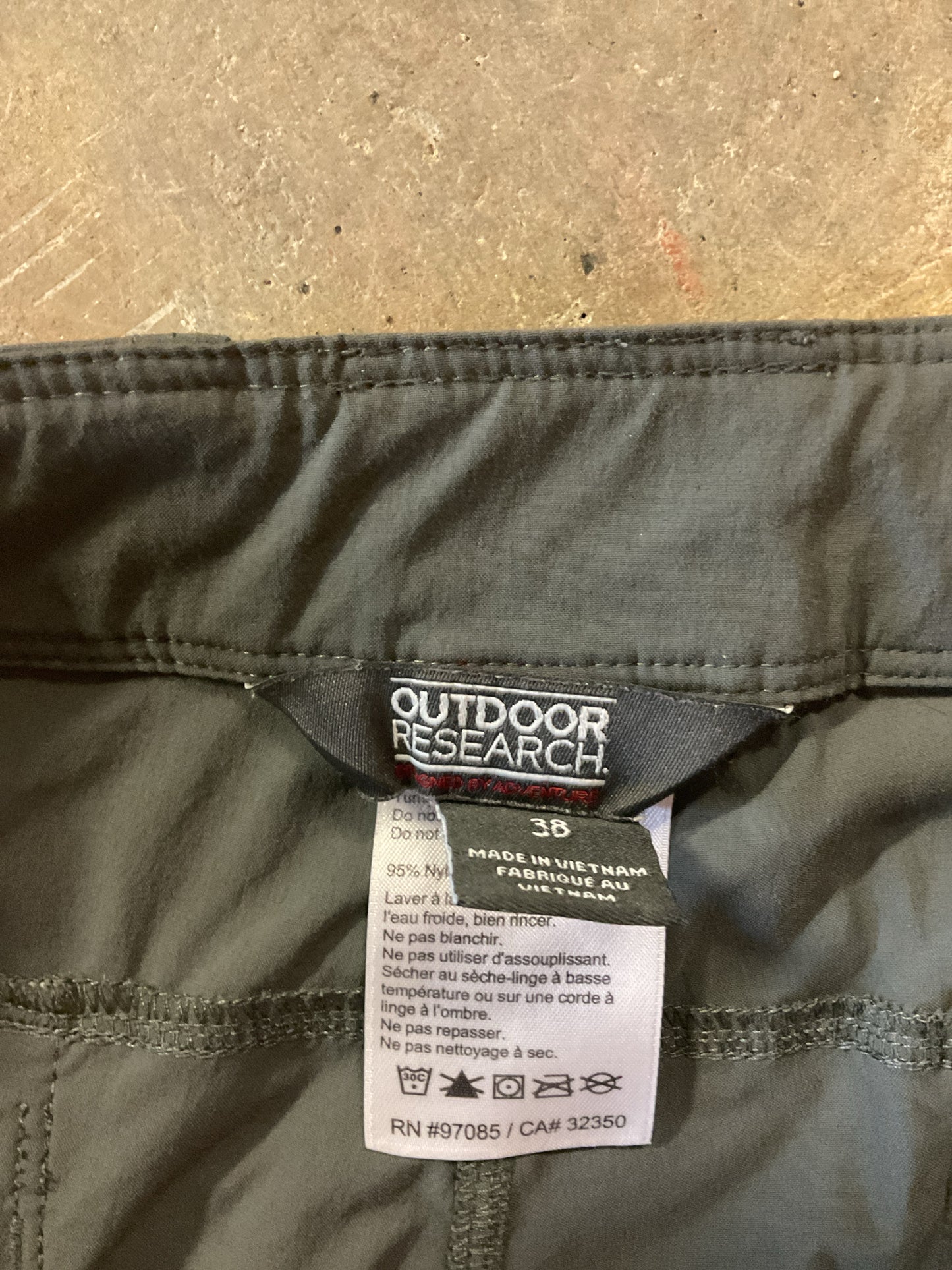 Outdoor Research Hiking Shorts Men's 38