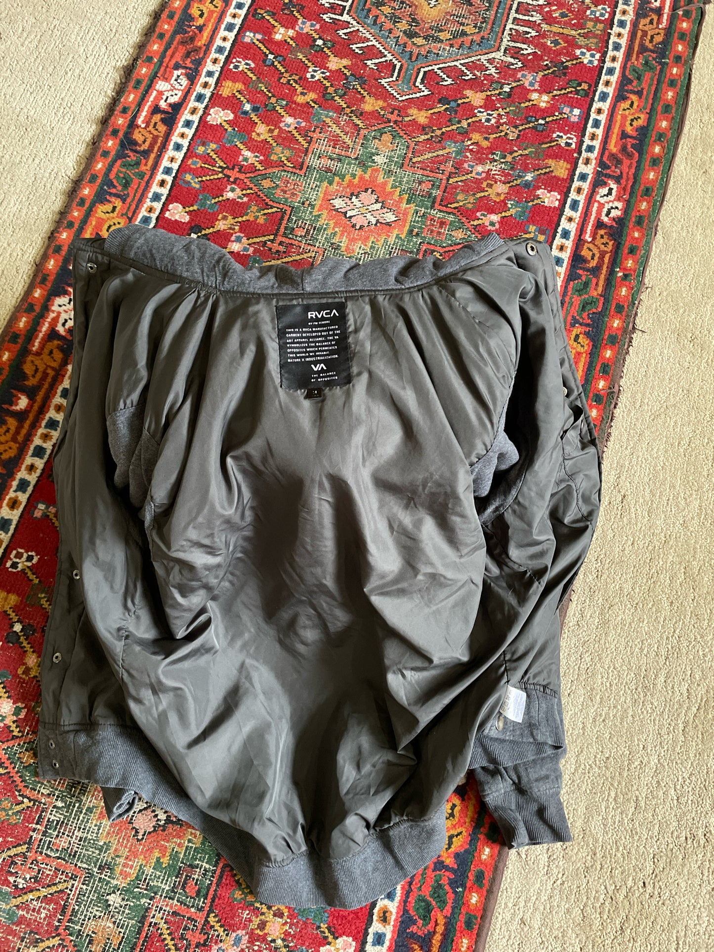 RVCA Hoodie Jacket Women's M