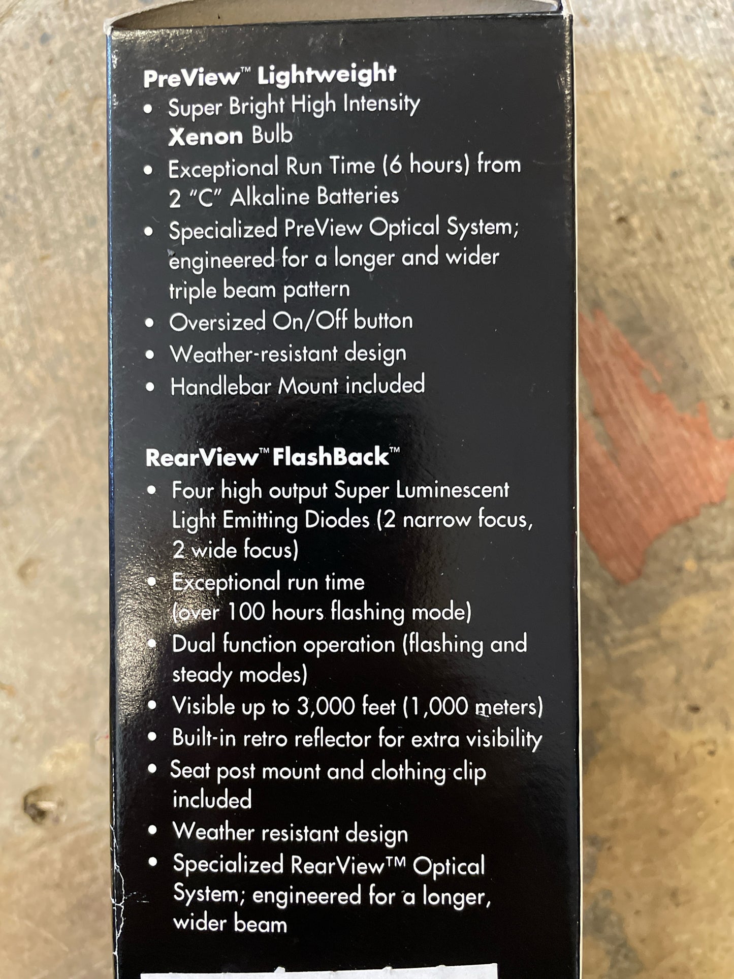 Specialized PreView Duo Bicycle Lights