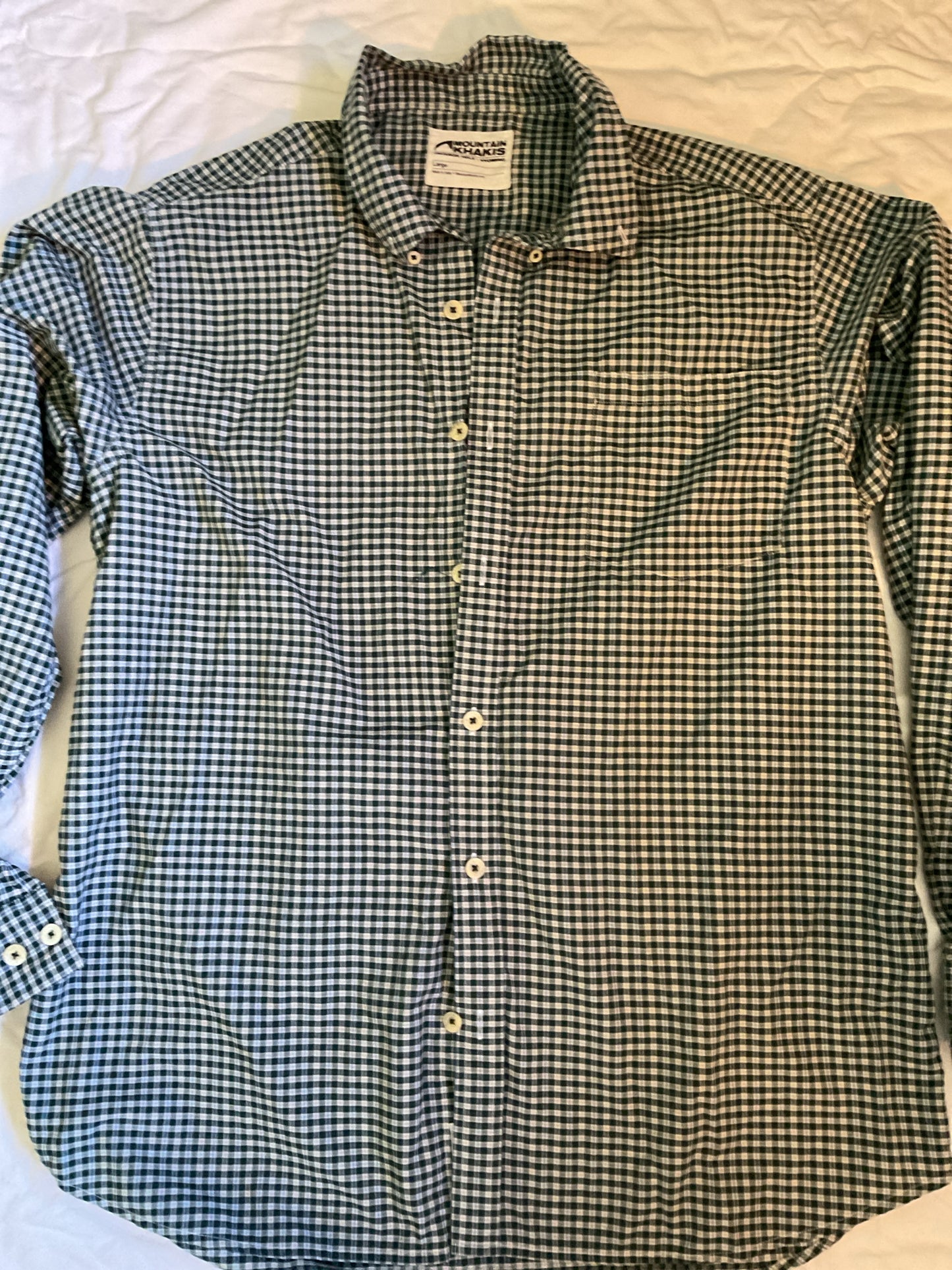 Mountain Khakis Long Sleeve Shirt Men's L