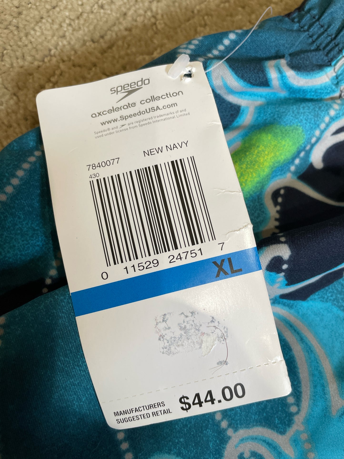 Speedo Swimsuit Men's XL