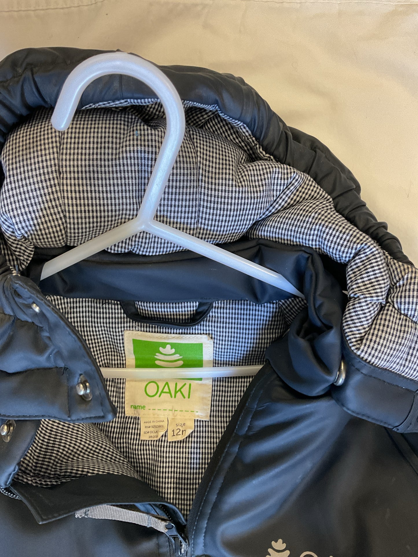 Oaki Rainsuit Babies 12 months