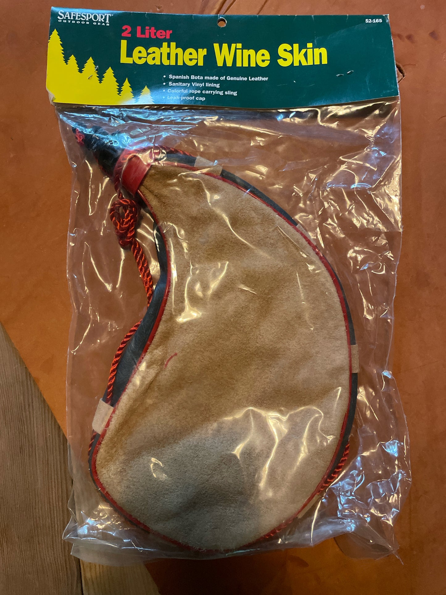 Safesport Leather Wine Skin