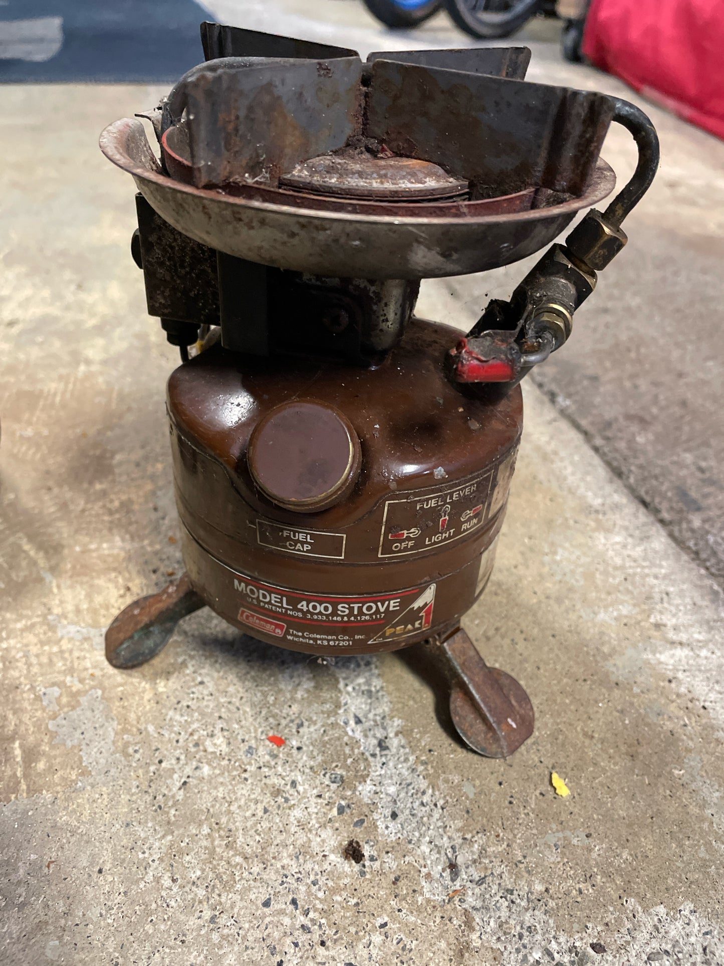 Coleman Model 400 Backpacking Stove