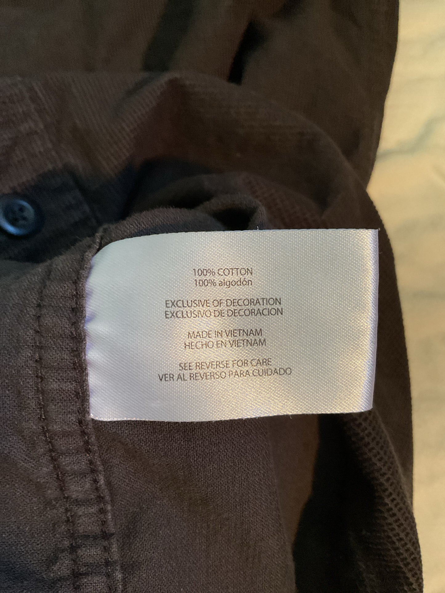 Eddie Bauer Corduroy Shirt Men's XL