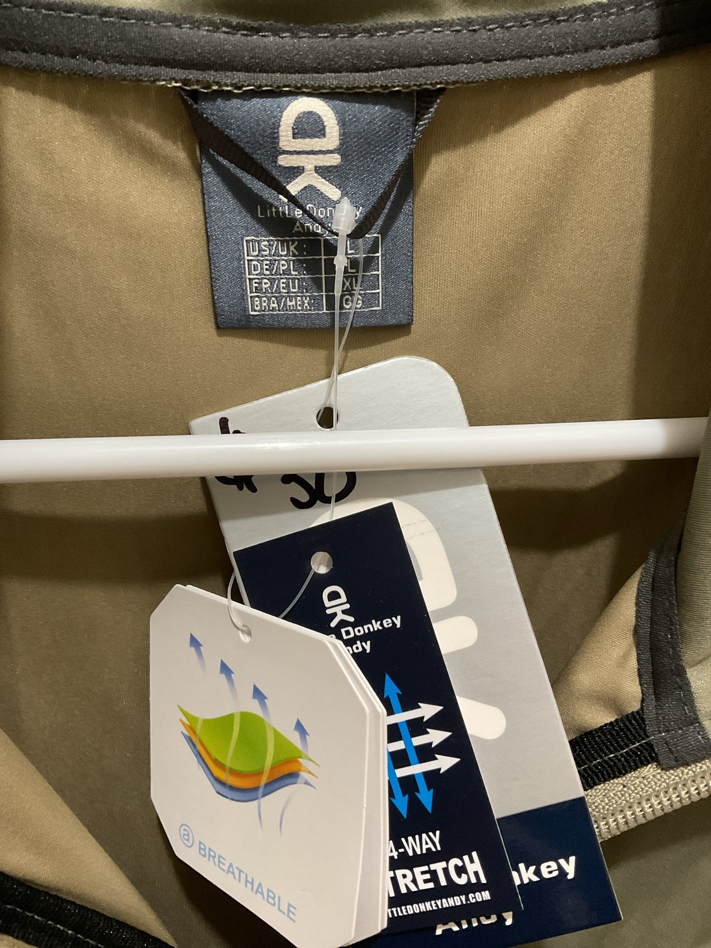 Little Donkey Andy Softshell Vest Men's L