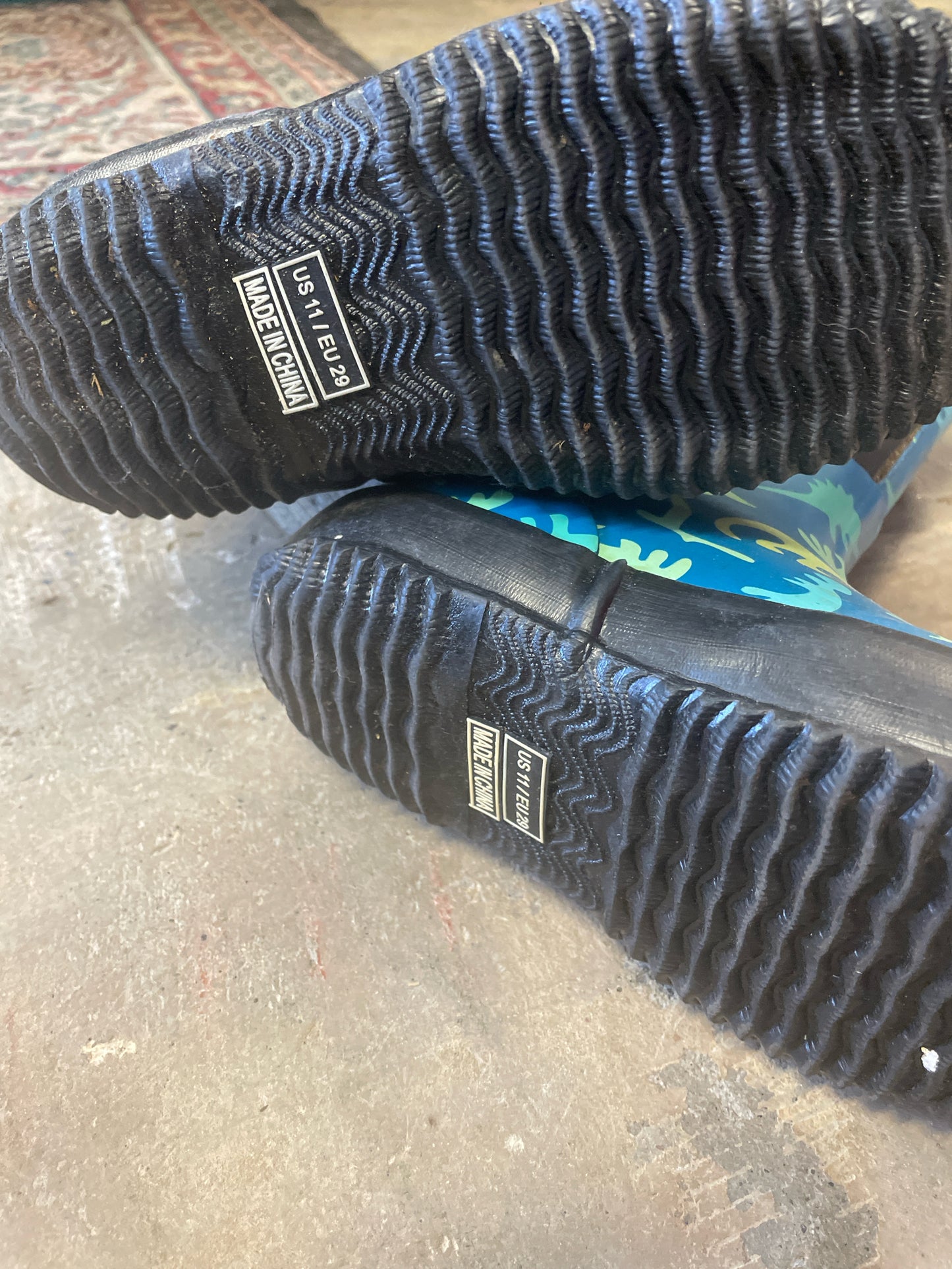 Hibigo Rain/Muck Boots Girl's 11