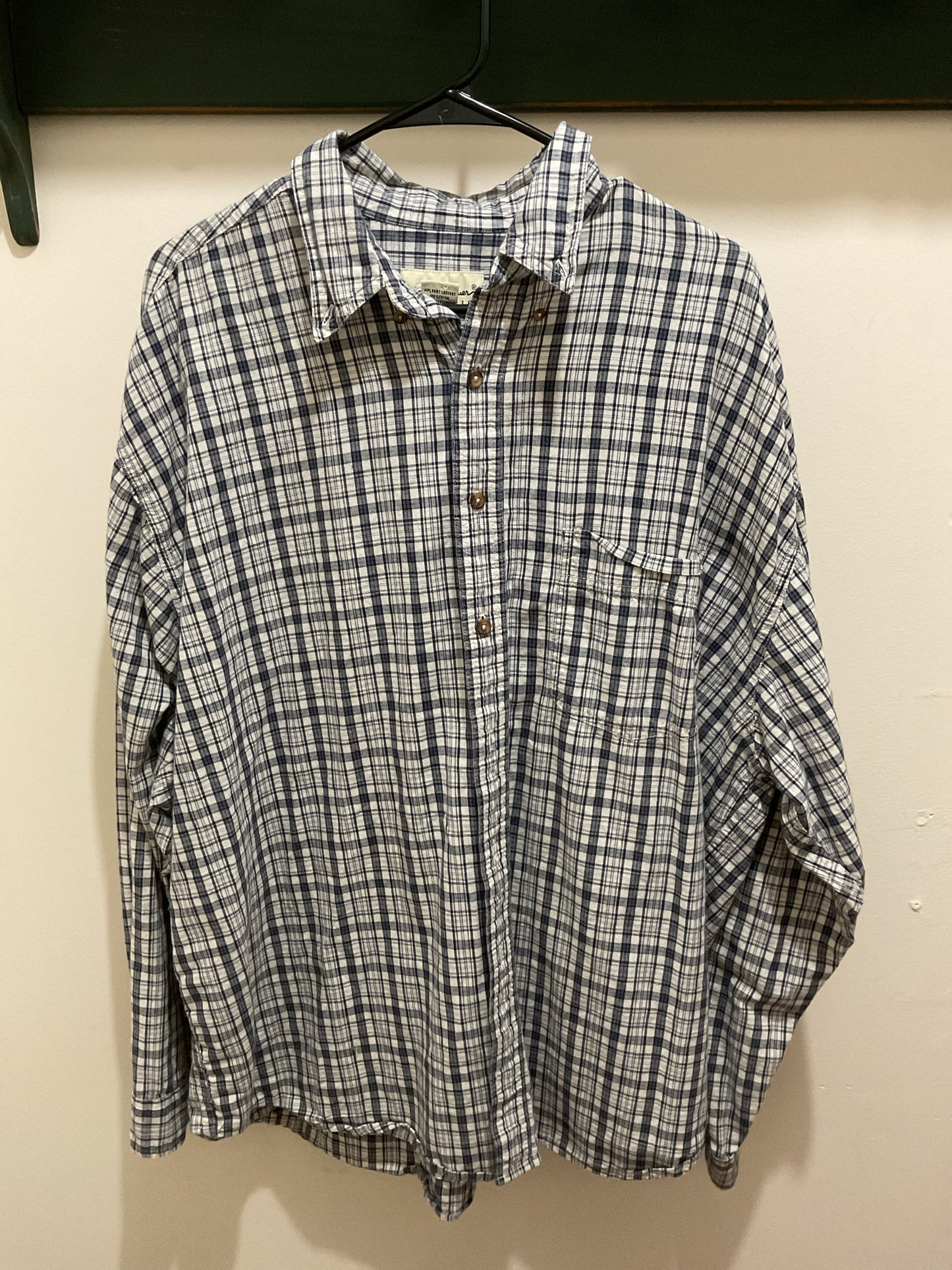 Eddie Bauer Long Sleeve Shirt Men's XL