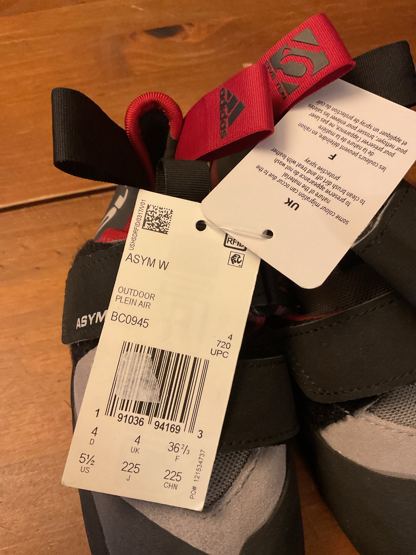 Five Ten Asym VCS Climbing Shoes Women's 5.5