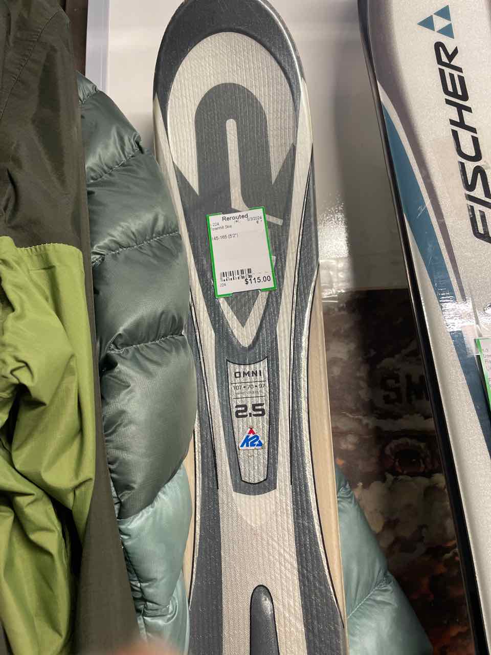 Marker Omni 2.5 Downhill Skis 160cm