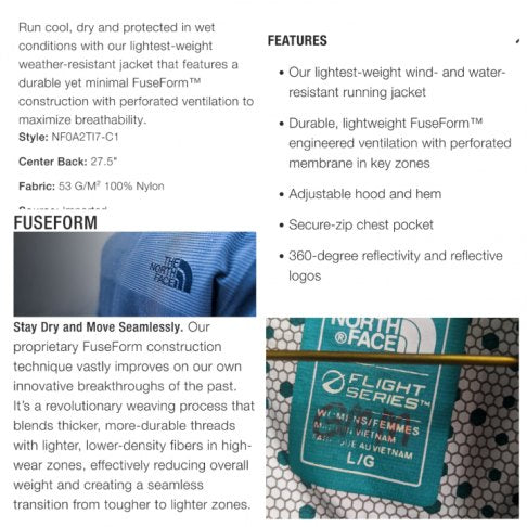 The North Face Running Jacket Women's L