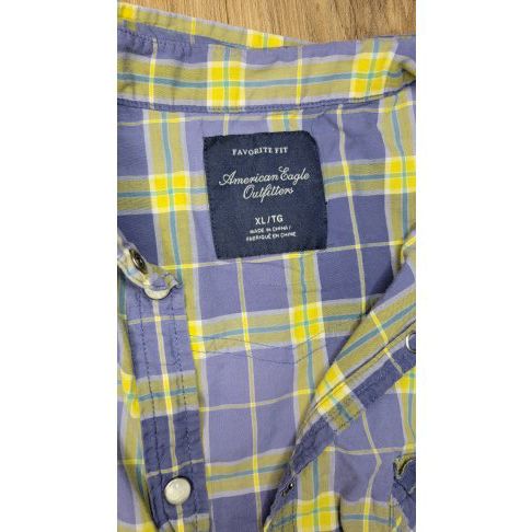 American Eagle Flannel Shirt Girls XL