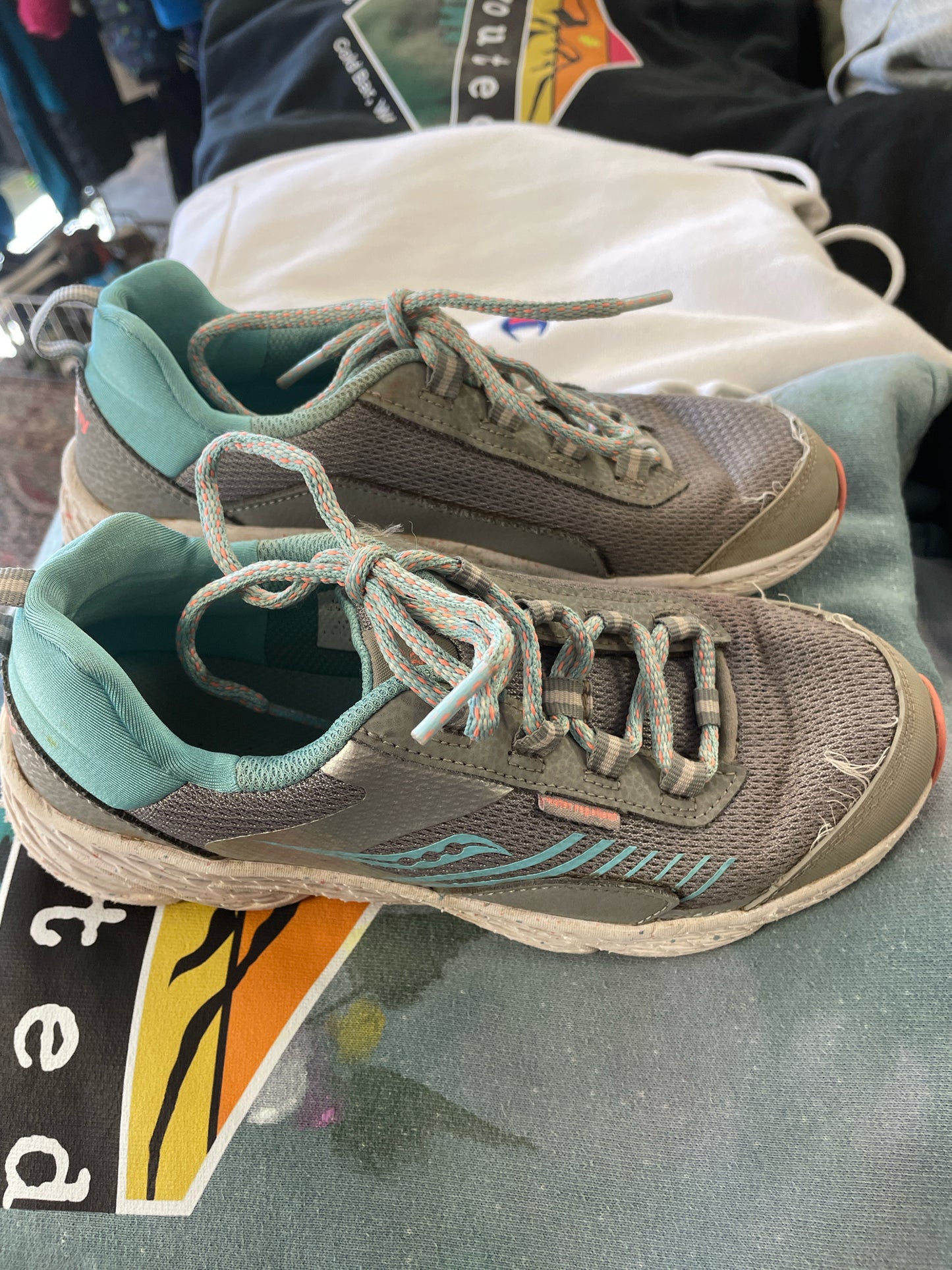 Saucony Running Shoes Girl's 4