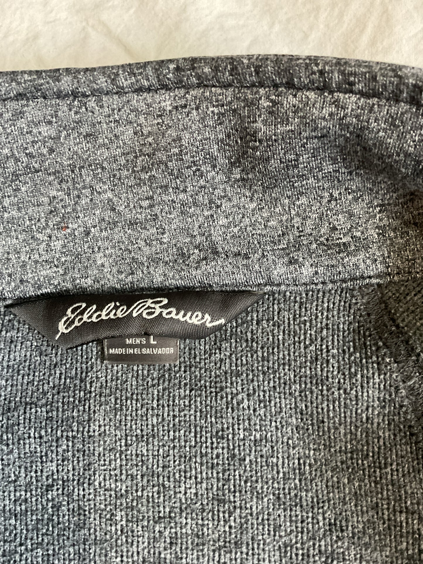 Eddie Bauer First Ascent 1/4 Zip Pullover Men's L