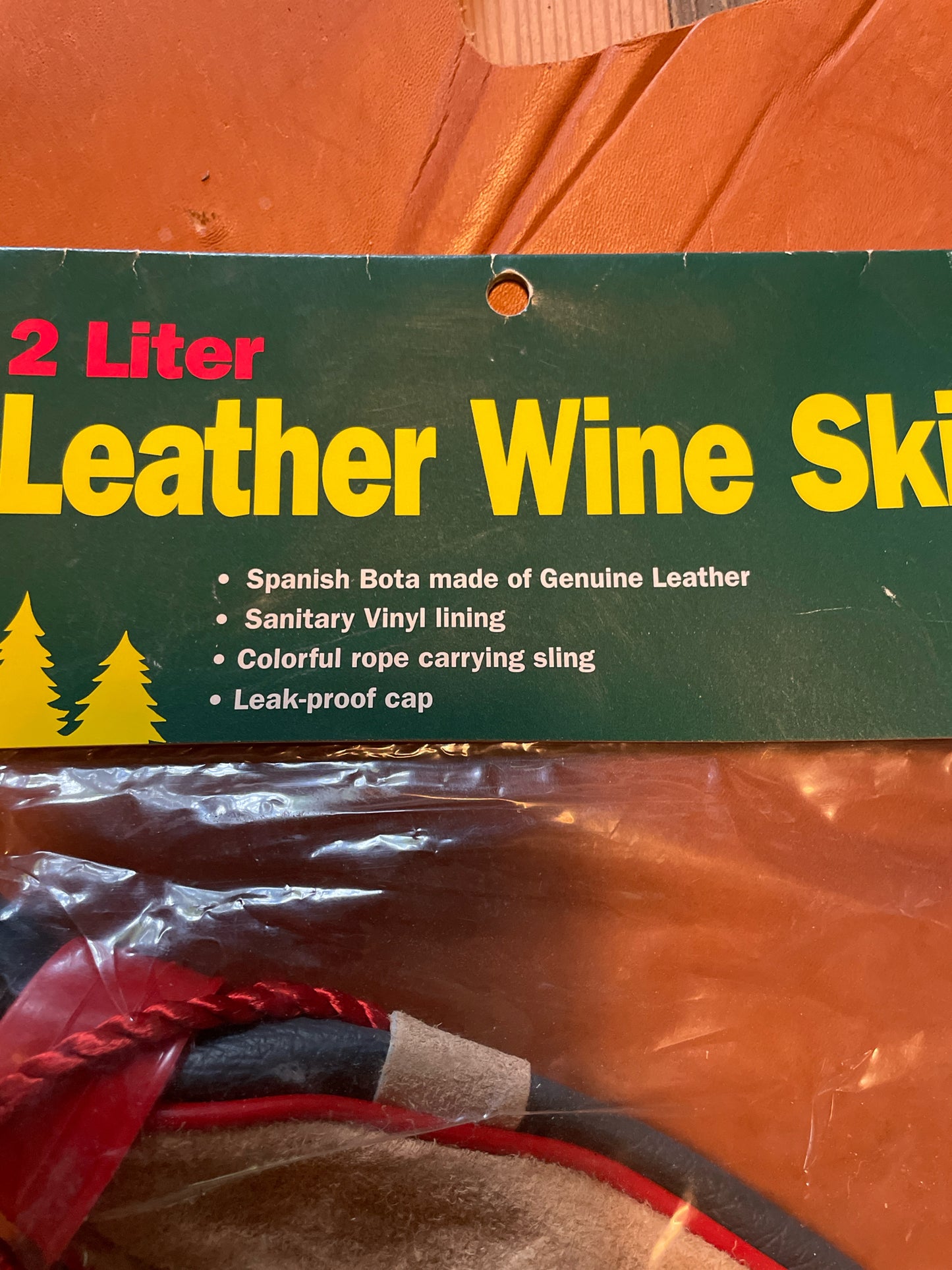 Safesport Leather Wine Skin