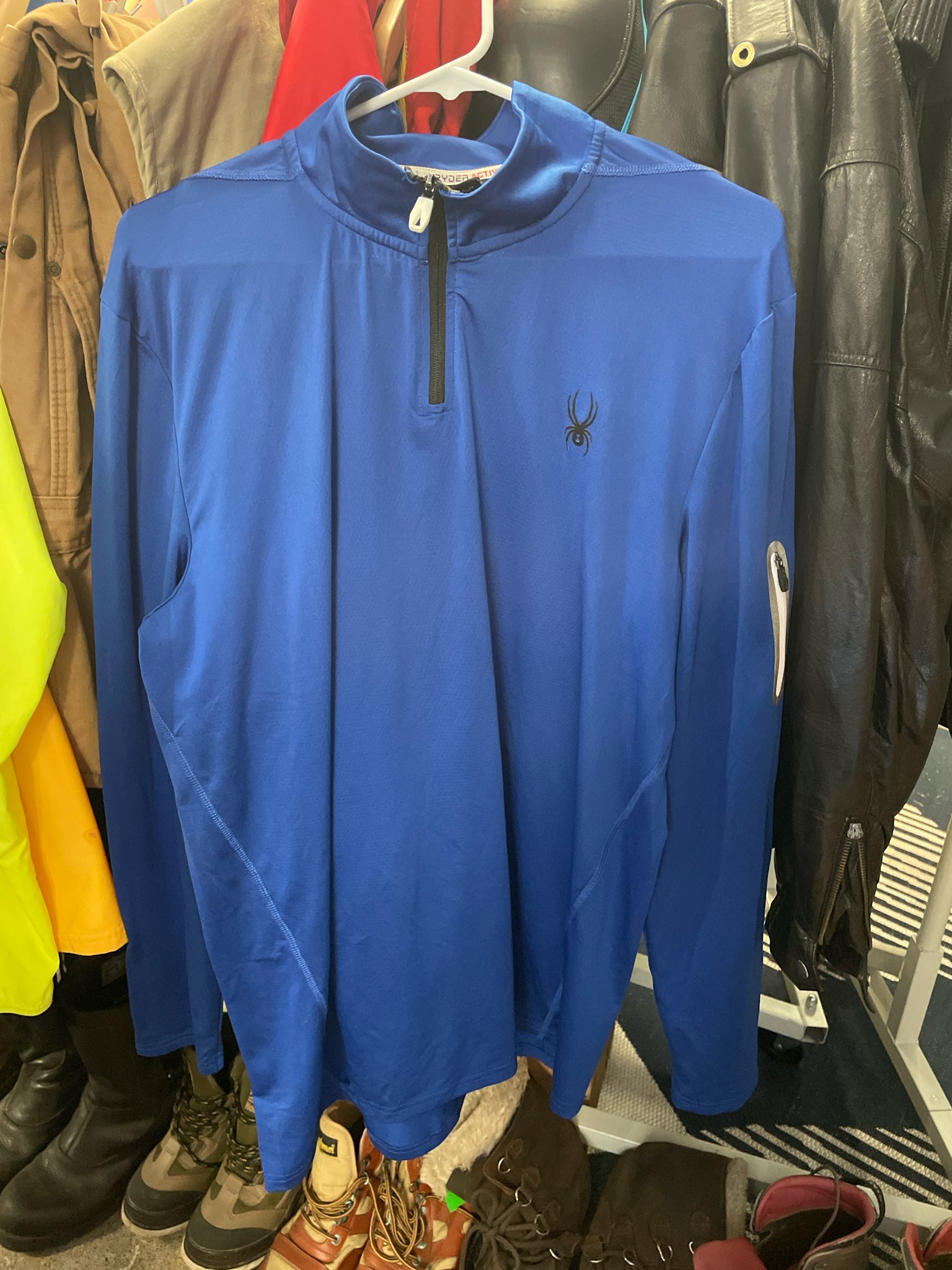 Spyder 1 4 Zip Pullover Men s L Rerouted