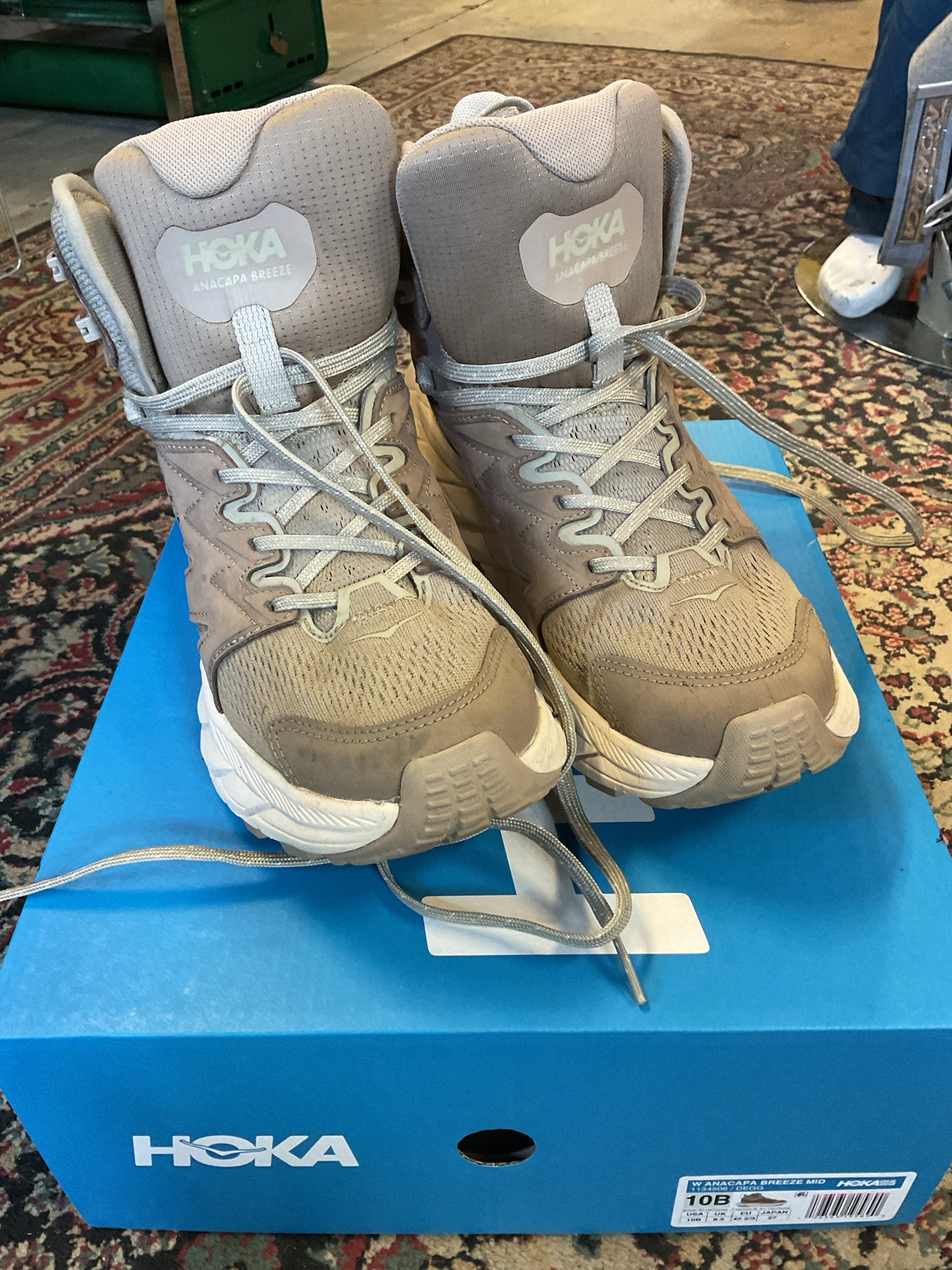 Hoka Anakapa Breeze Mid GTX Hiking Boots Women's 10