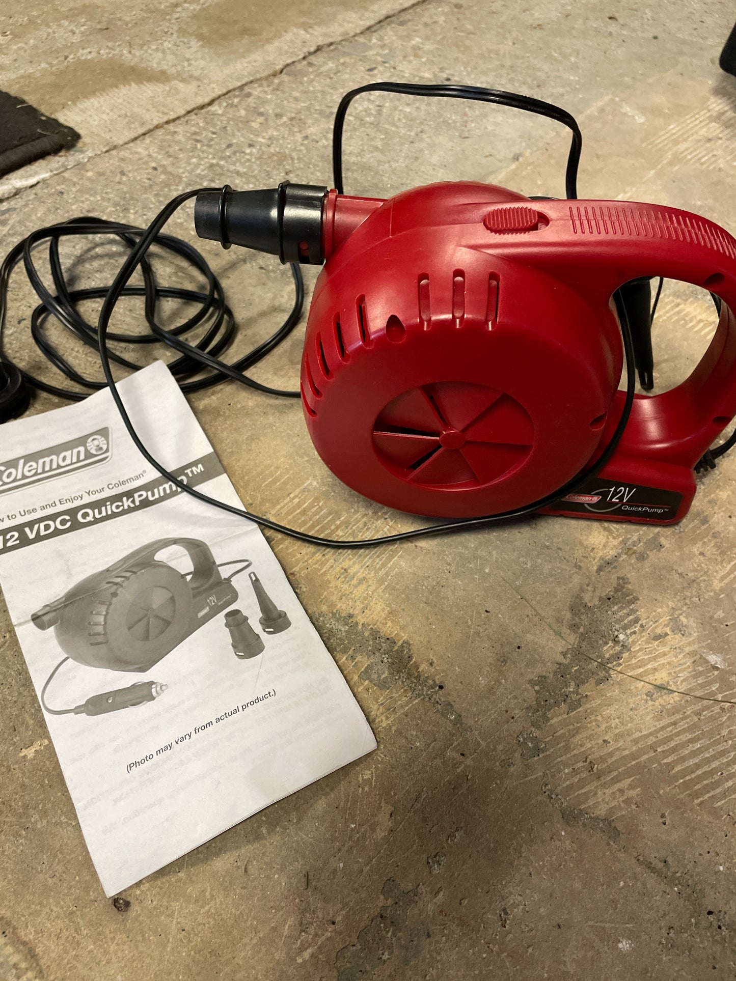 Coleman 12 Volt Quick Pump