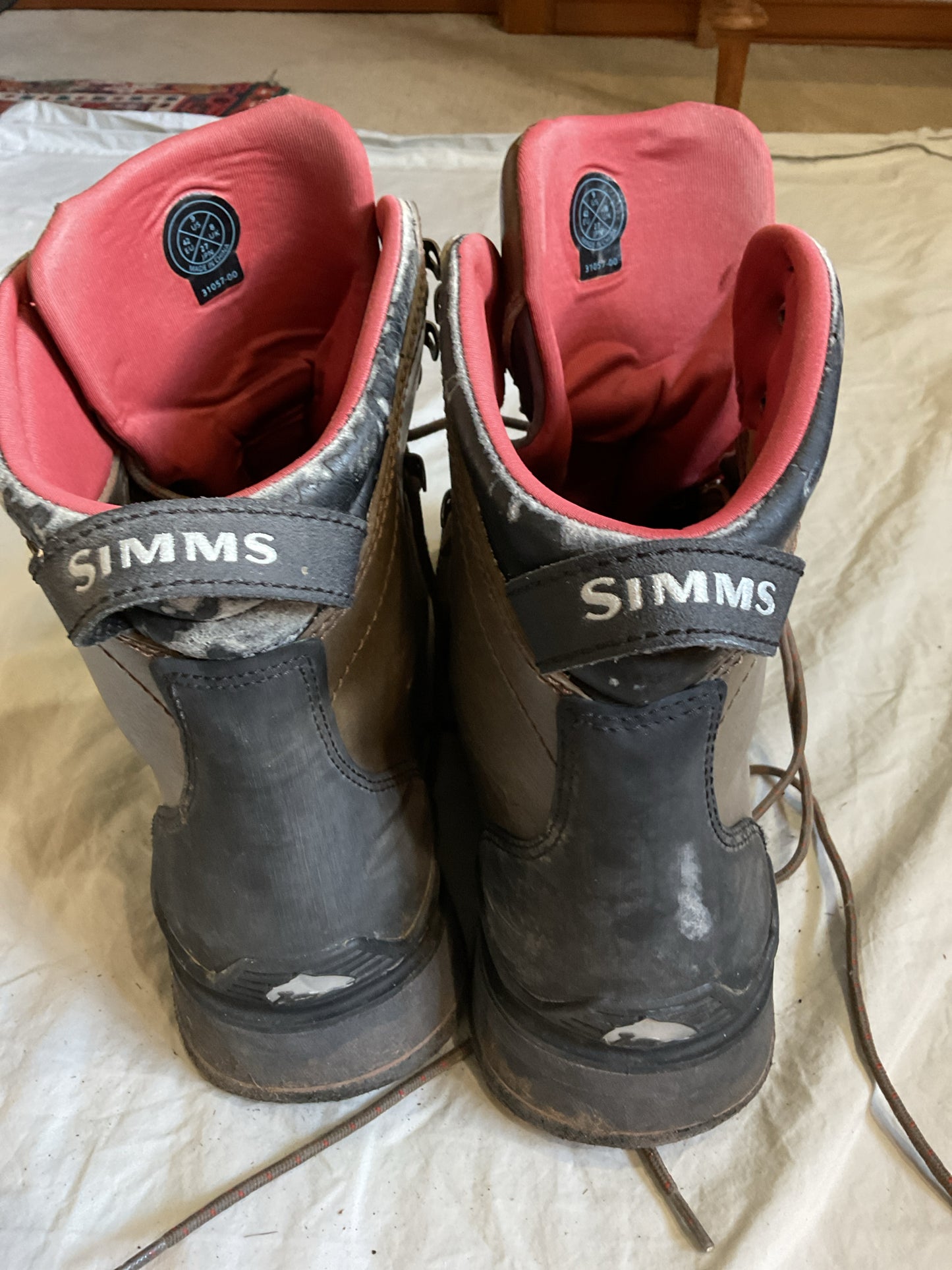 Simms Wading Boots Men's 10