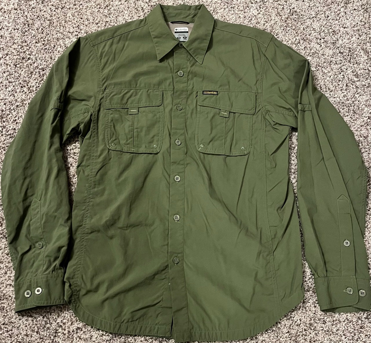 Columbia Fishing Shirt Men's S