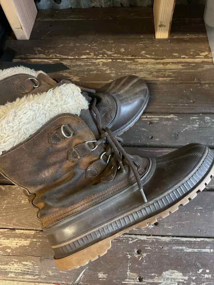 Sorel Steel Shank Boots Men's 10