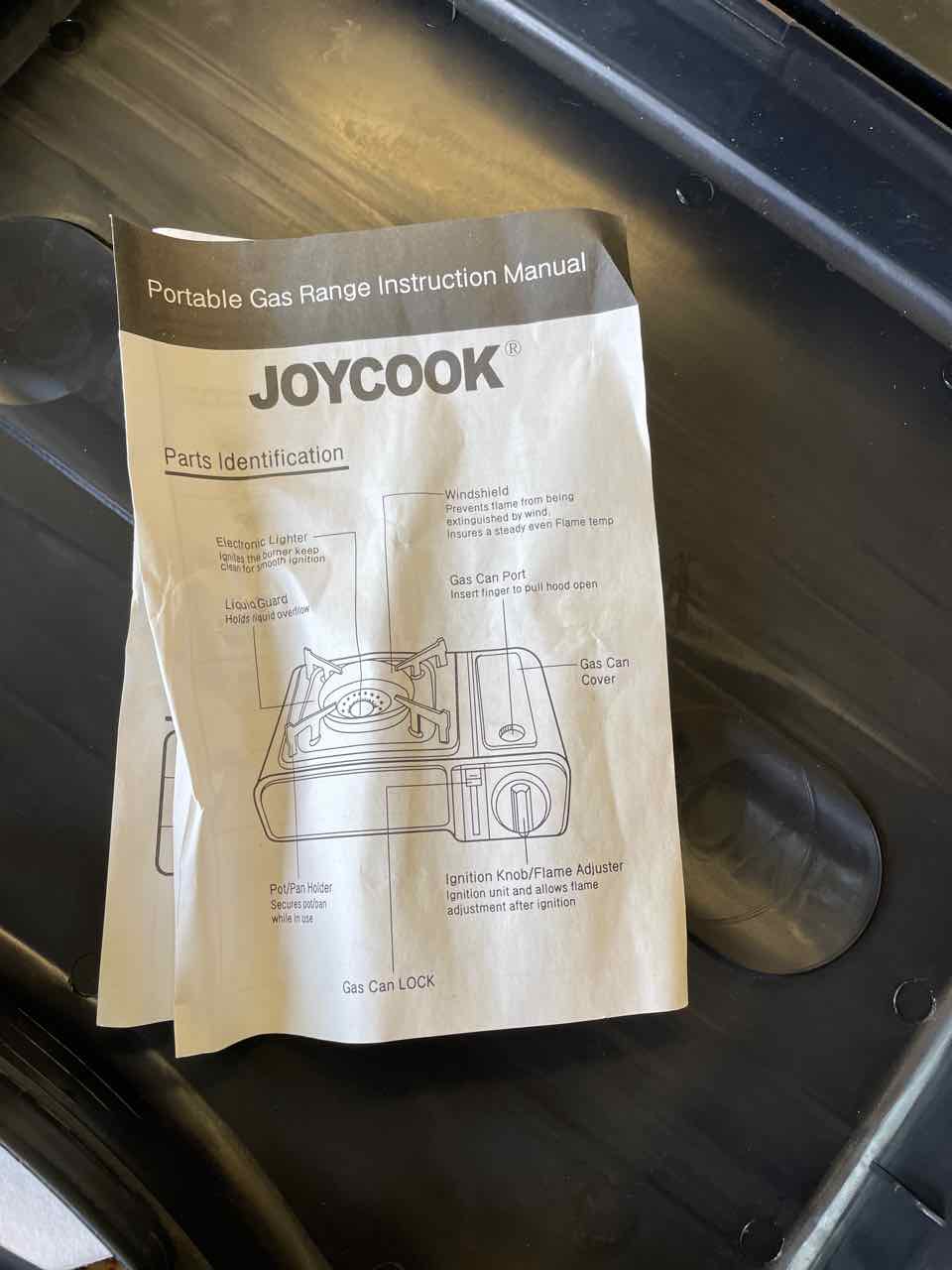 Joycook Portable Gas Stove and Canister