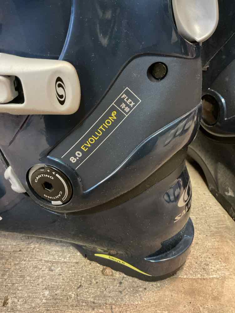 Salomon Evolution 8.0 Ski Boots Size 26