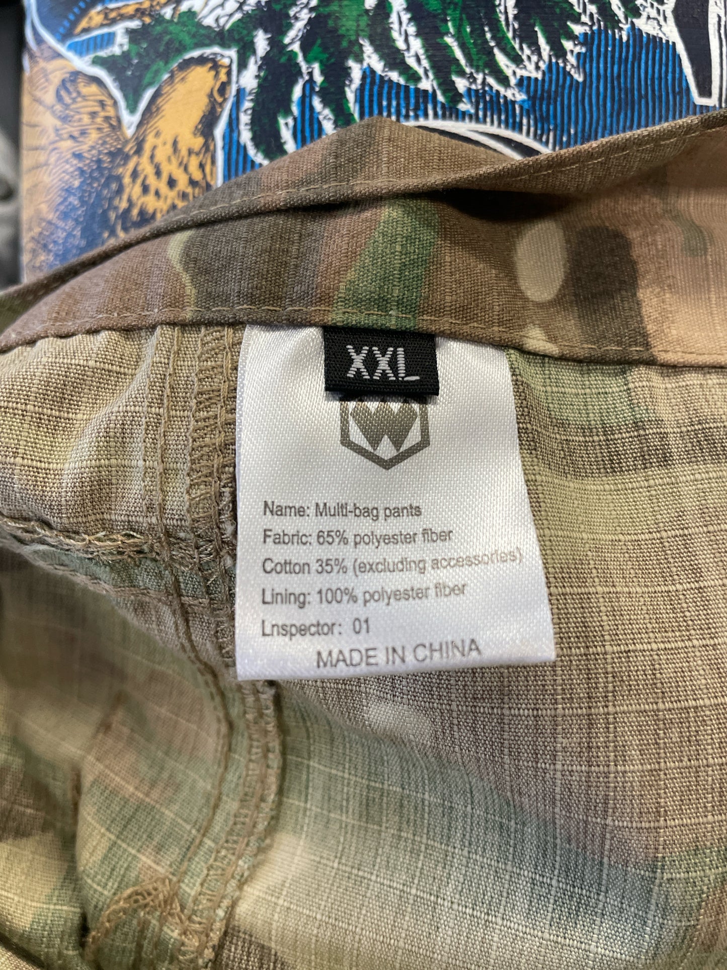 Camo Pants Men's XXL