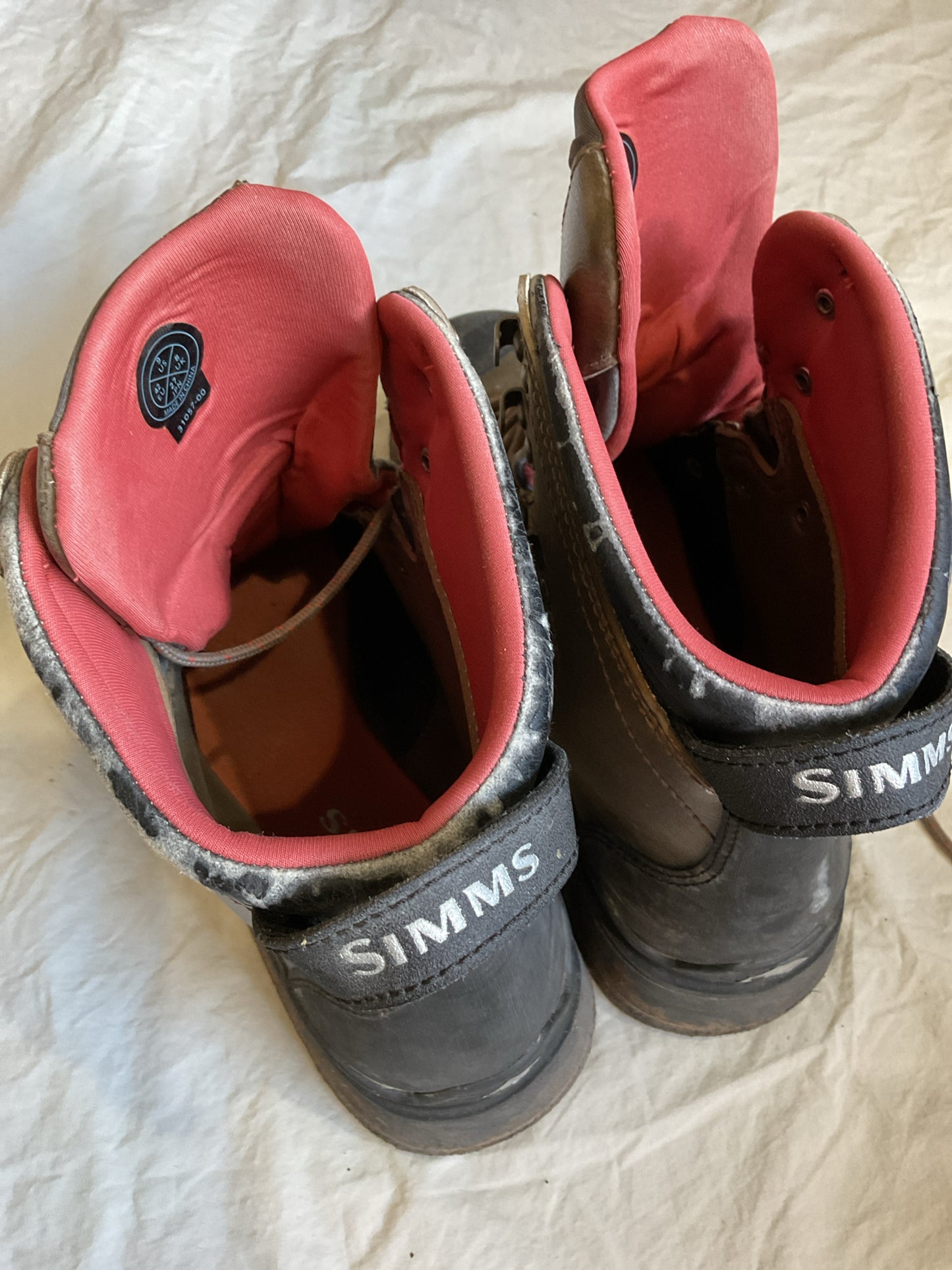 Simms Wading Boots Men's 10