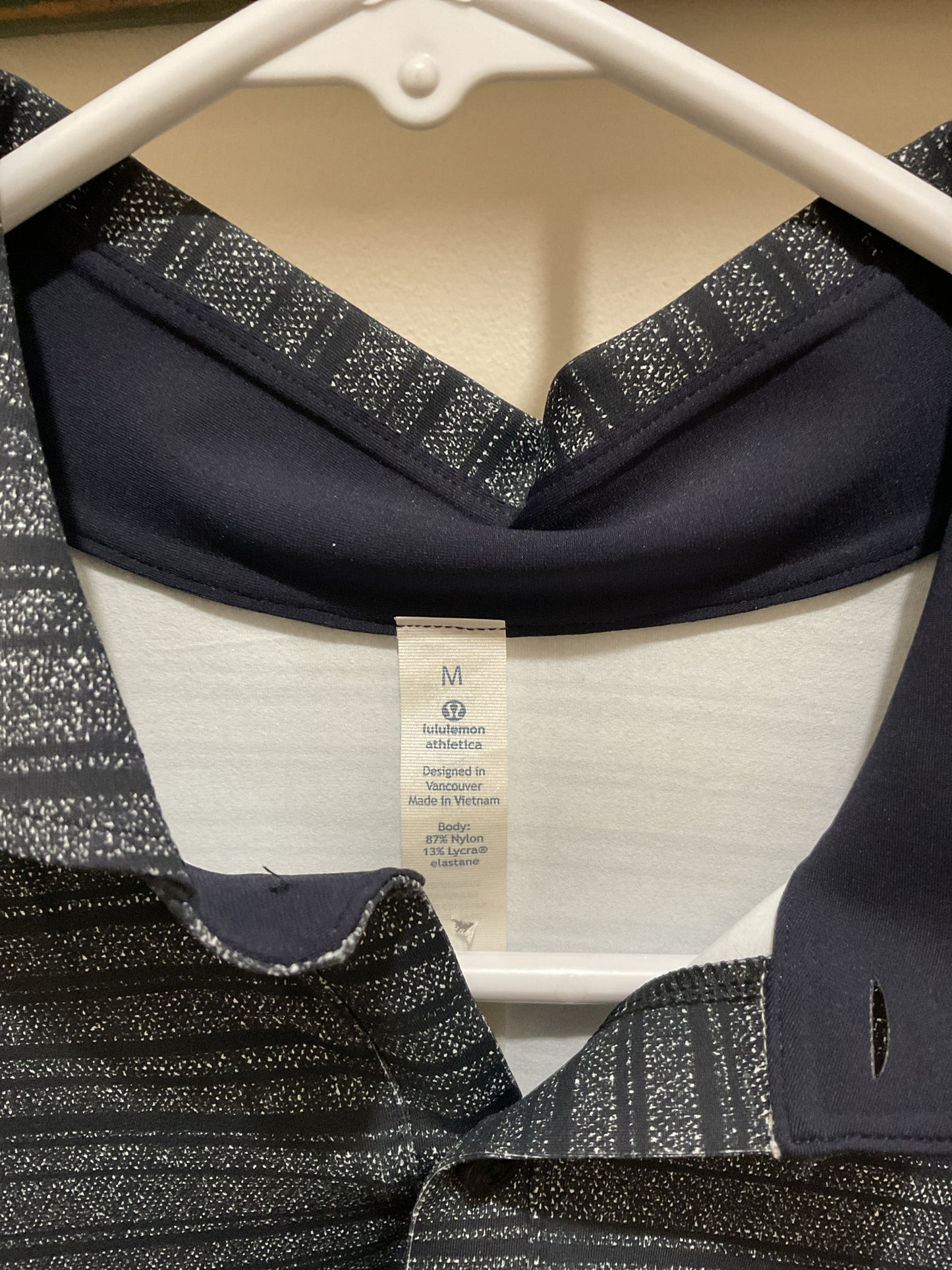 Lululemon Propel Polo Shirt Men's M
