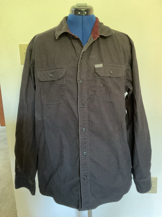 Eddie Bauer Corduroy Shirt Men's XL