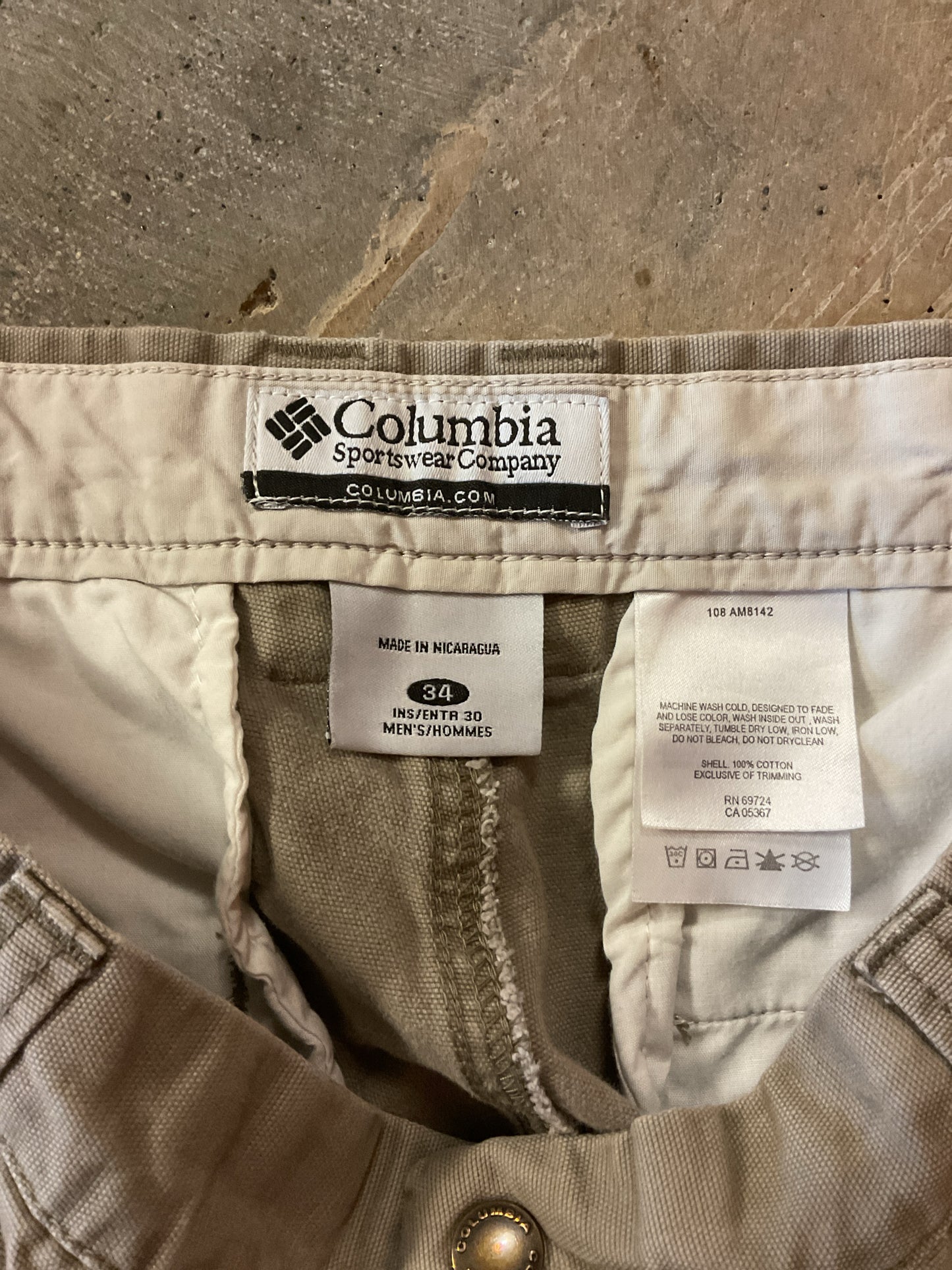 Columbia Pants Men's 34