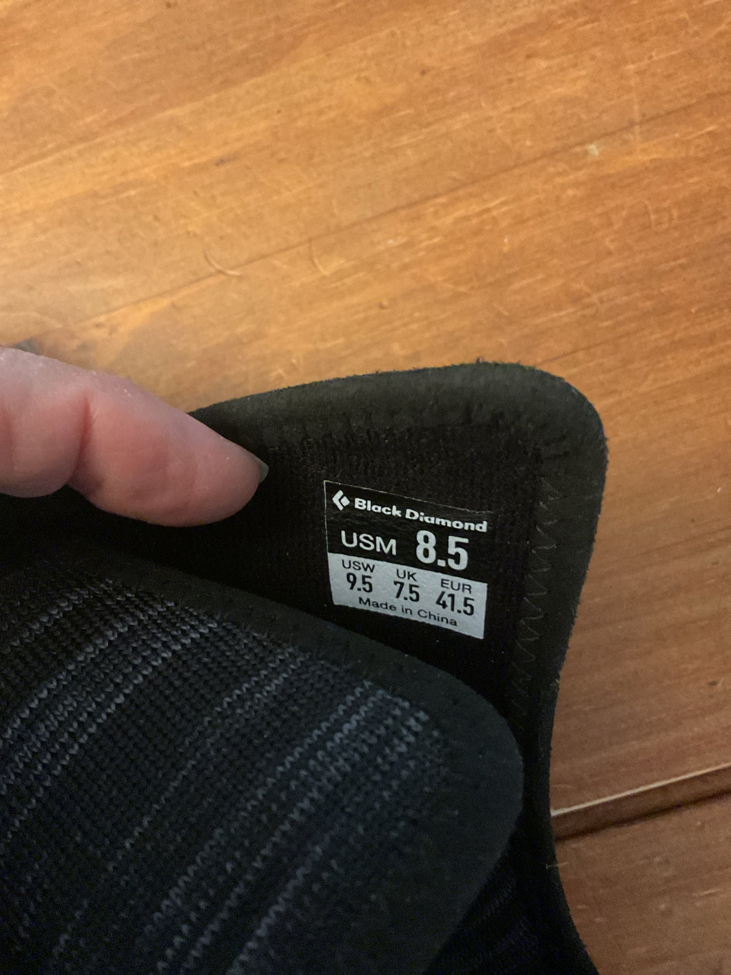 Black Diamond Zone Climbing Shoes Men's 8.5 / Women's 9.5