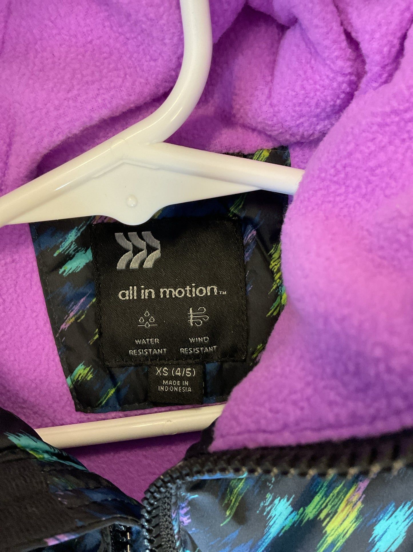 All in Motion Insulated Jacket Girl's 4-5