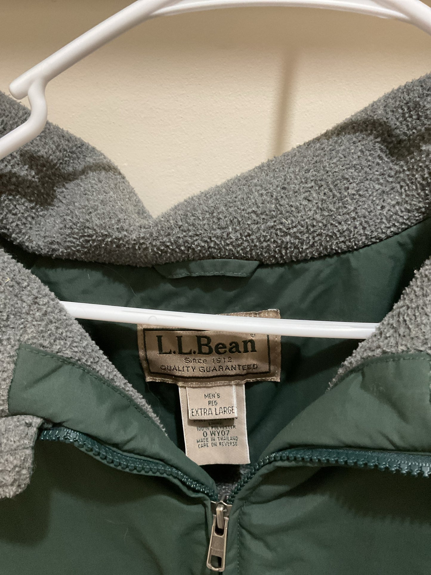 L.L Bean Hardshell Vest Men's XL