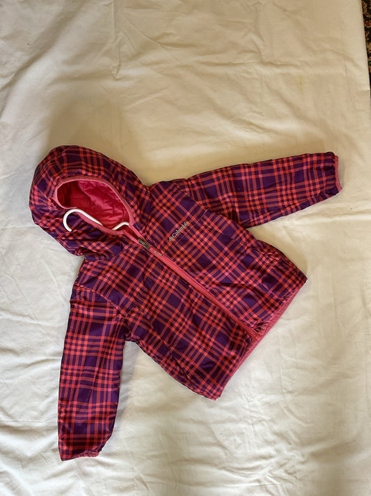 Columbia Reversible Insulated Jacket Girl's 4T