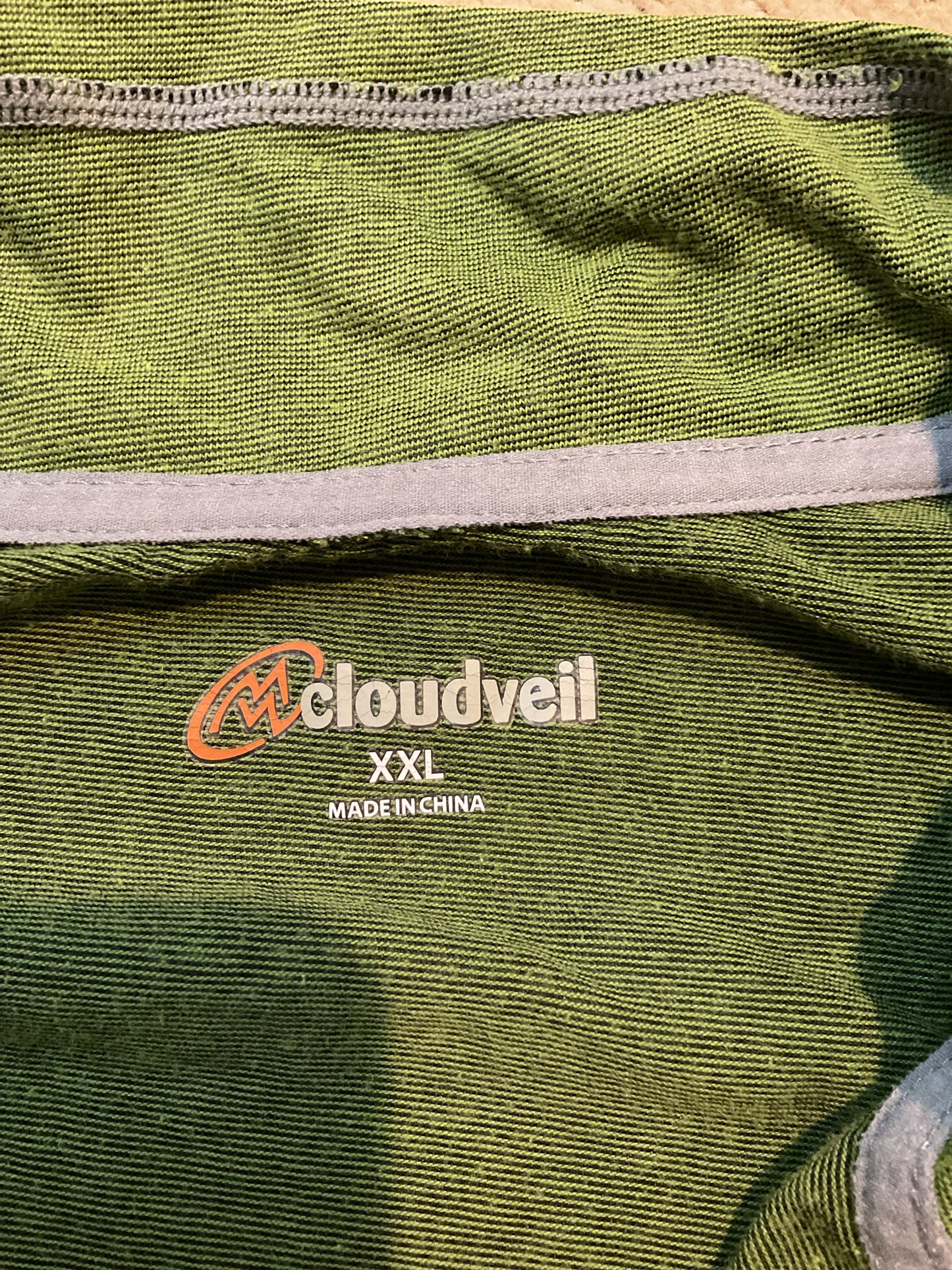 Cloudveil 1/4 Zip Pullover Men's XXL