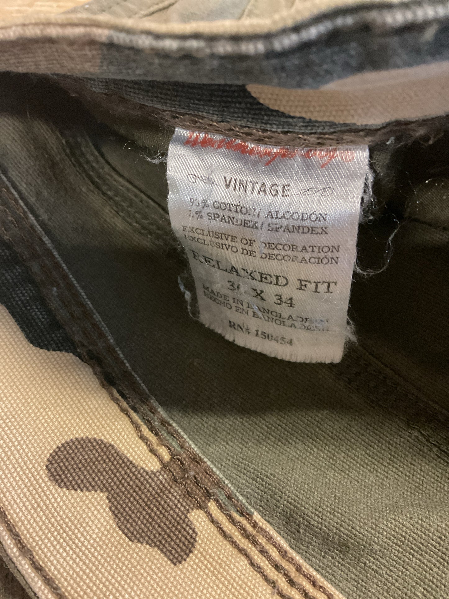 Weatherproof Work Pants Men's 36