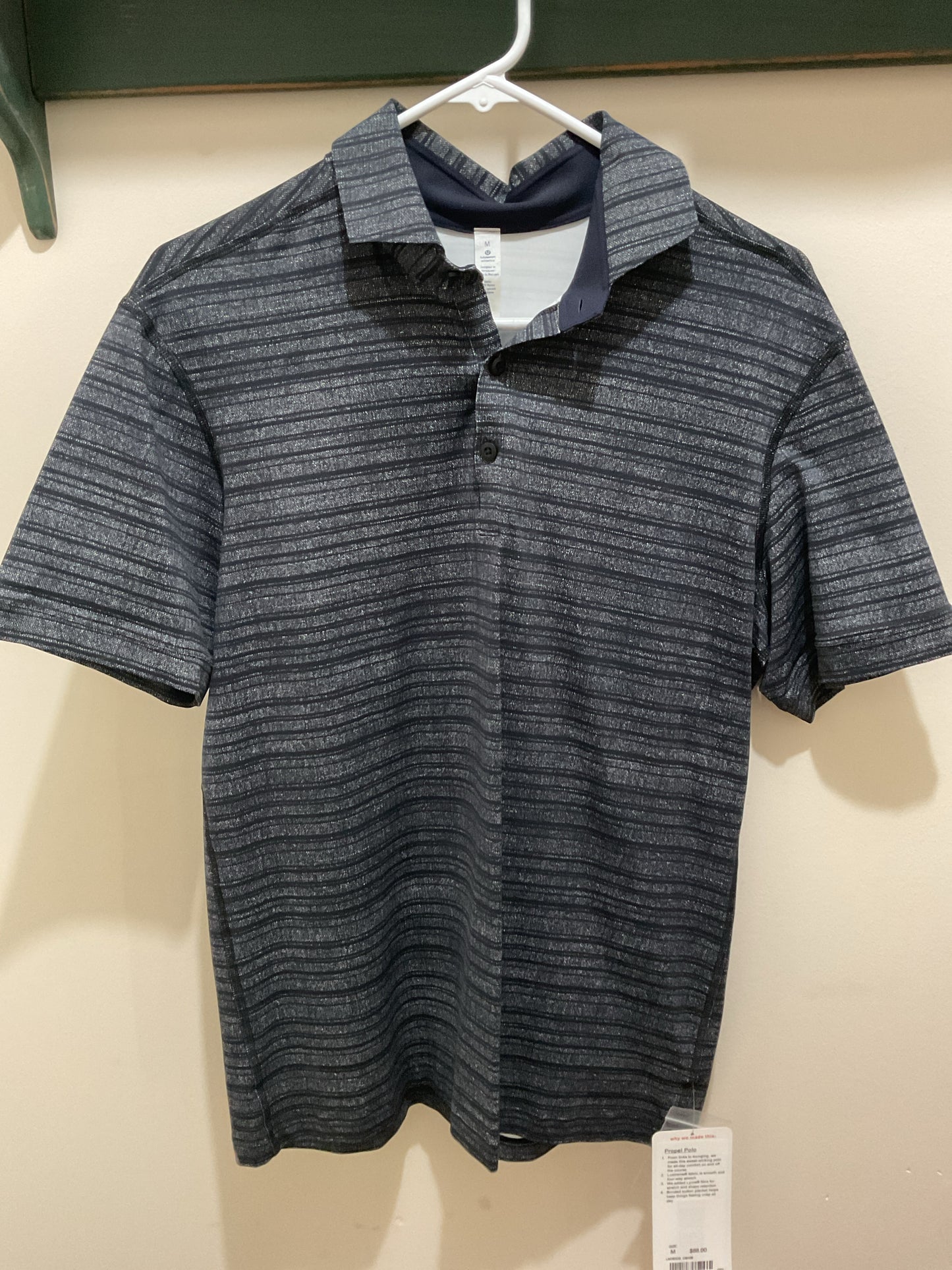 Lululemon Propel Polo Shirt Men's M
