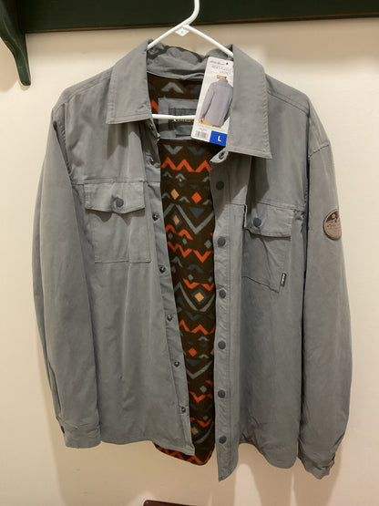 Eddie Bauer Fleece Lined Jacket Men's L