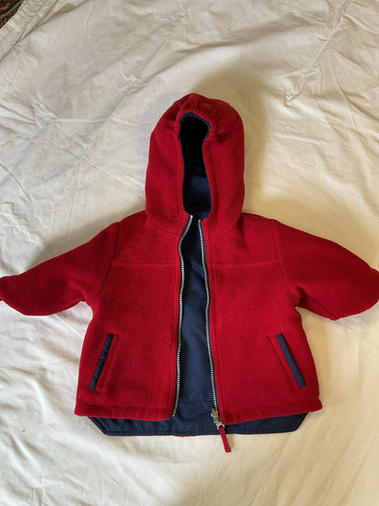 Osh Kosh Reversible Rain Jacket Toddler's 18 Months