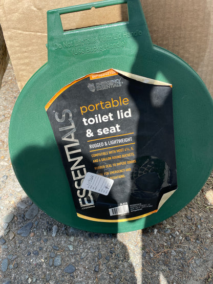 Emergency Essentials Portable Toilet Lid and Seat