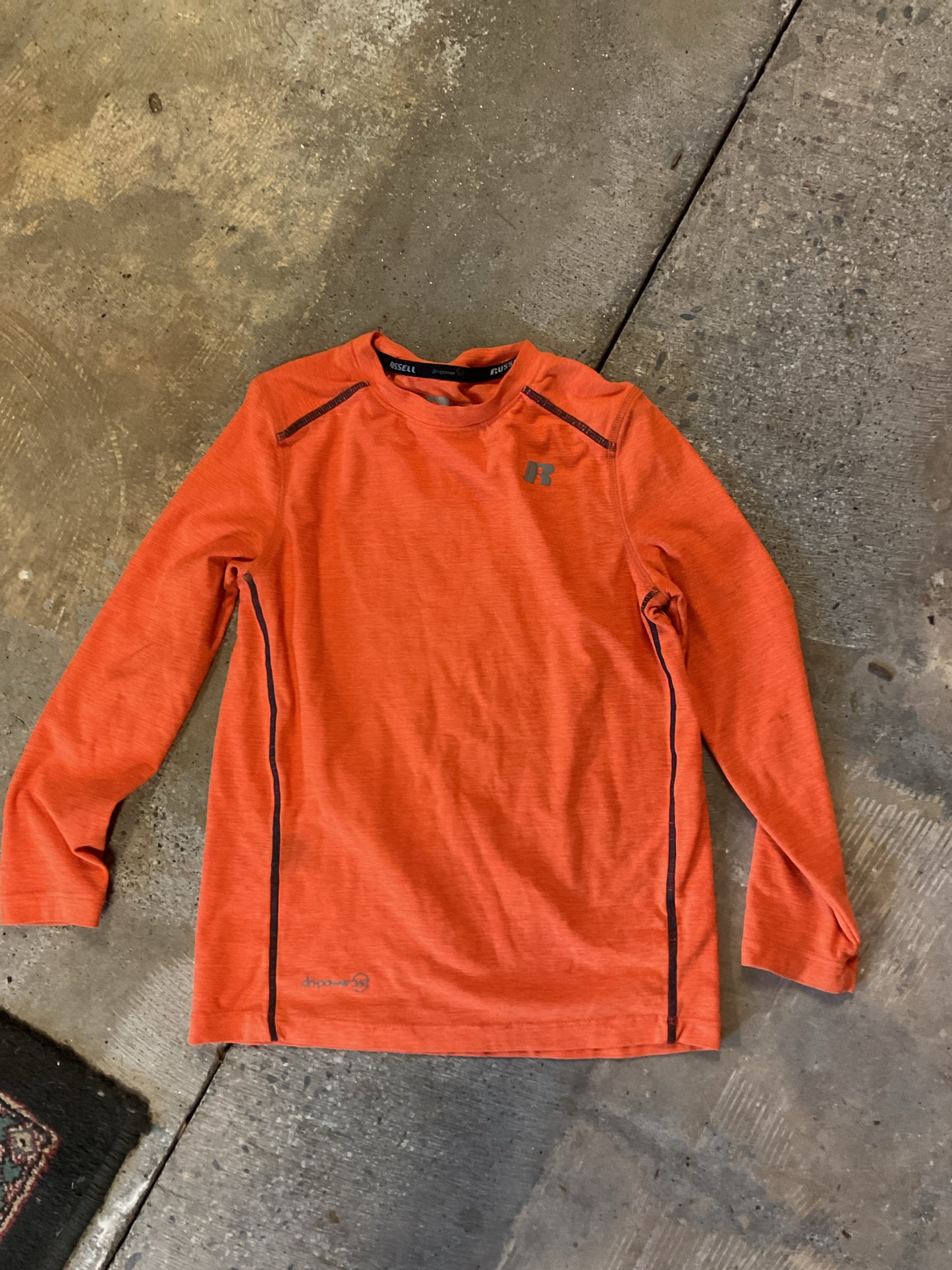 Russell Long Sleeve Shirt Boys 4/5
